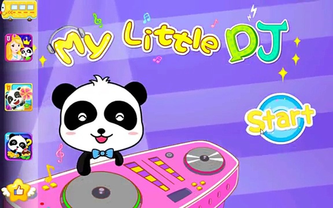 My Little DJ Game for Children HD Baby Bus Video