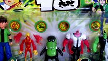 BEN 10 Huevos Sorpresa de Apertura – Ben 10 Alien Héroes de Juguetes para los Niños