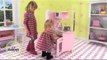 Desembalaje de Kidkraft Play Kitchen zona de cocina rosa Кидкрафт Vintage Kitchen rosa de flexión