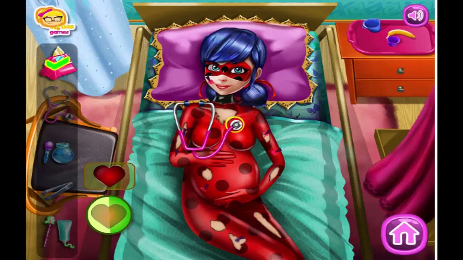 Pregnant Ladybug Emergency - Miraculous Ladybug Game - Doctor Game For Kids