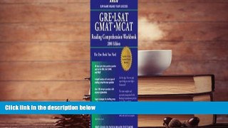 Best Ebook  GRE/LSAT/GMAT/MCAT Reading Com (Arco GRE GMAT LSAT MCAT Reading Comprehension
