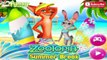 Zootopia Summer Break - Judy Hopps and Nick Wilde Dress Up Game for Kids