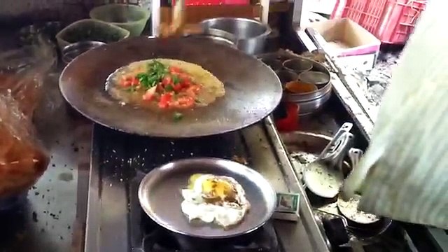 Egg Half Fry Street Food , Best omelette Half Fry _ Tasty Street Food