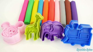 Learn Colors Play Doh Animal Giraffe Fun and Creative for Kids Foam Surprise Eggs Hello Kitty-bDr0TeYrNS0