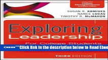 Read Exploring Leadership: For College Students Who Want to Make a Difference Popular Collection