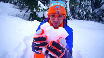The Blippi Snow Angel _ Winter fun for Children-hNAC-fVAyGM