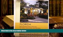 Popular Book  Florida Real Estate Exam Manual for Sales Associates and Brokers 36th Edition By