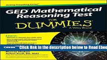 Read GED Mathematical Reasoning Test For Dummies Best Collection