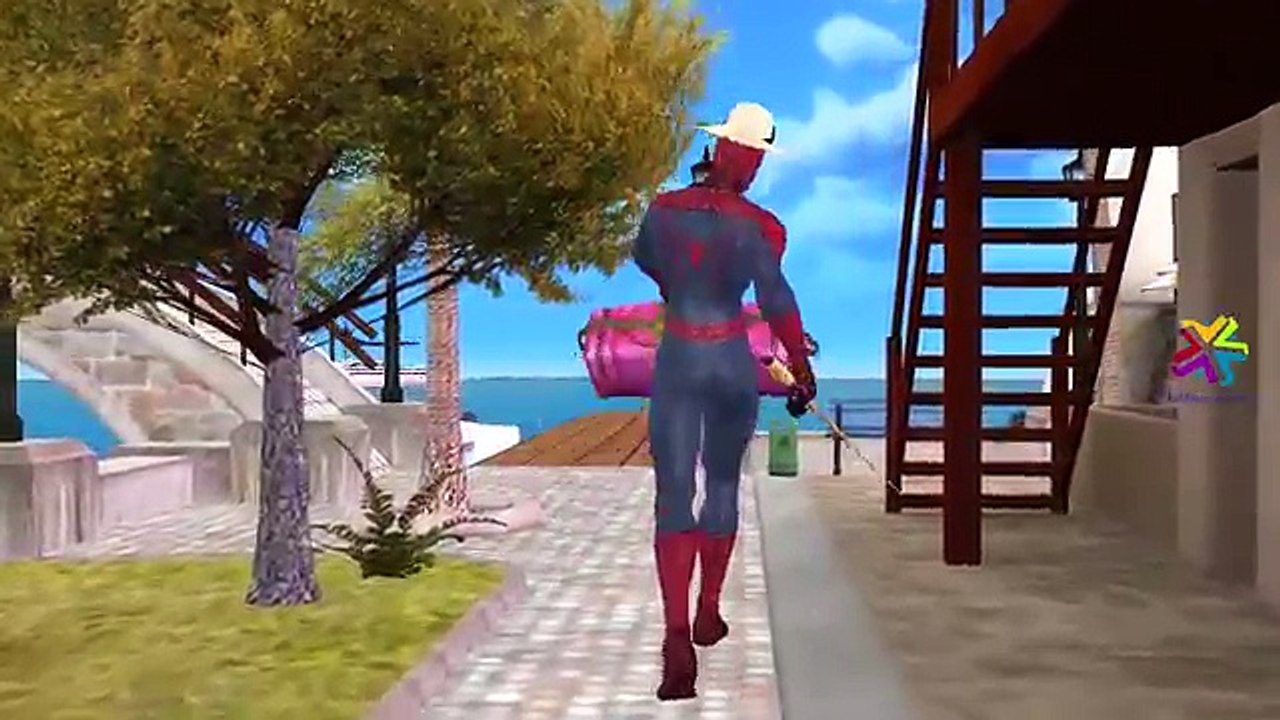 Gorilla Attack Frozen Elsa | Spiderman Vs Gorilla Godzilla Dinosaurs Finger Family Nursery Rhymes