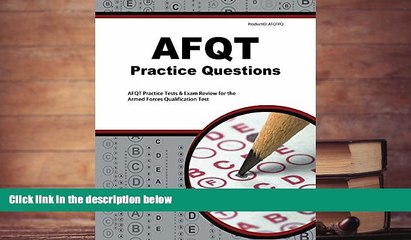 Best Ebook  AFQT Practice Questions: AFQT Practice Tests   Exam Review for the Armed Forces