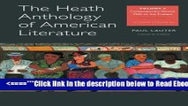 Read The Heath Anthology of American Literature: Volume E (Heath Anthology of American Literature