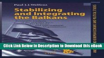 Read Online Stabilizing and Integrating the Balkans: Economic Analysis of the Stability Pact, EU