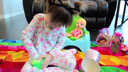 Bad Baby Bloody Tooth Makeup Fail Compilation- Toy Freaks Out!-QCf6PscMiwo