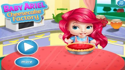 Baby Ariel Cheesecake Factory | Best Game for Little Girls - Baby Games To Play