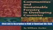 Download Free Communities and Sustainable Forestry in Developing Countries (Self-Governing