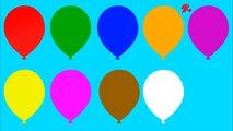 Aprender los Colores con HELADO de Página para Colorear de Globos de la Coloración de la Página de los niños videos para gatear