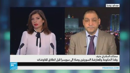 رائد جبر-عن المفاوضات السورية في جنيف