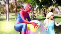 Congelados Elsa y Spiderman Pierden Sus Brazos! w/ Joker y Médico Ironman en la Vida Real