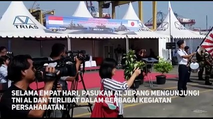 Jalin Persahabatan, Tiga Kapal Jepang Merapat ke Tanjung Priok