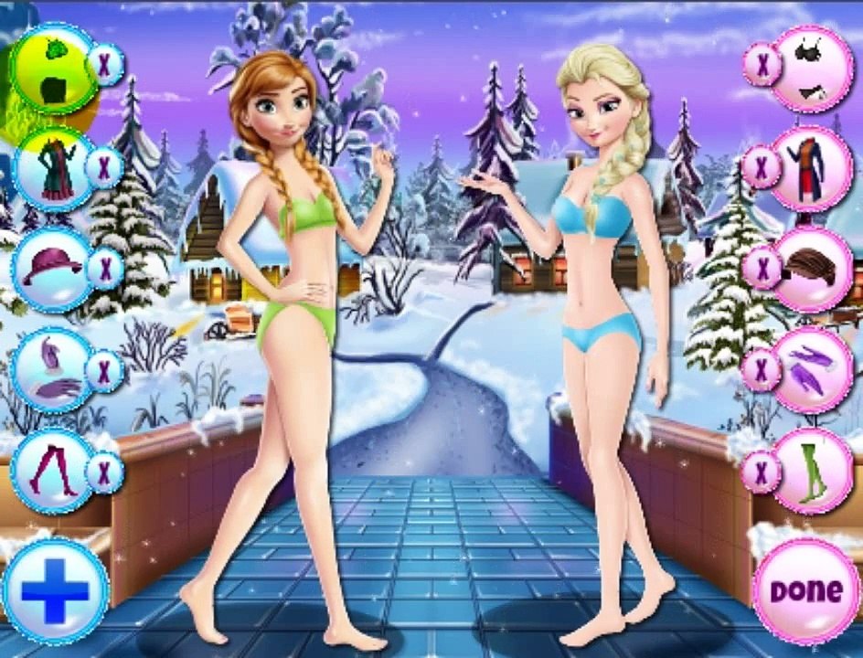 Permainan Beku Elsa Dan Anna Musim Dingin Tren - Play Frozen Games Elsa And Anna Winter Tr