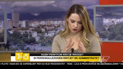 7pa5 - Kush perfiton rritje rroge? - 21 Dhjetor 2016 - Show - Vizion Plus