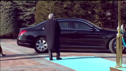 Pakistan Başbakanı Şerif, Başbakan Yıldırım Tarafından Resmi Törenle Karşılandı