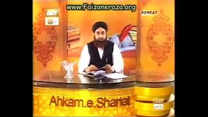 Ahkam e shariat 1st April 2010....By Mufti Akmal