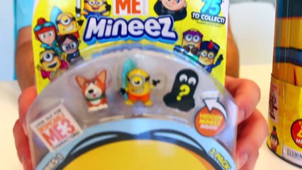 NEW DESPICABLE ME 3 Movie Official TOYS Universal Minions Blind Bags _First Look Unboxing_  Mineez-z4oziT2gRAQ