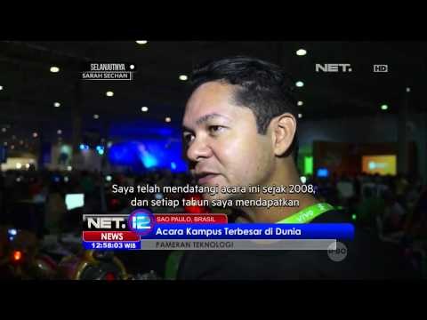 Pameran teknologi di Brasil jadi acara kampus terbesar di dunia - NET12