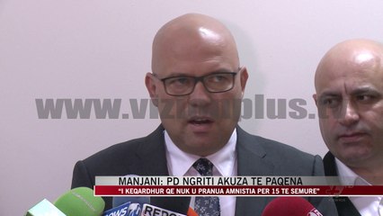 Descargar video: Manjani: PD ngriti akuza të paqena - News, Lajme - Vizion Plus