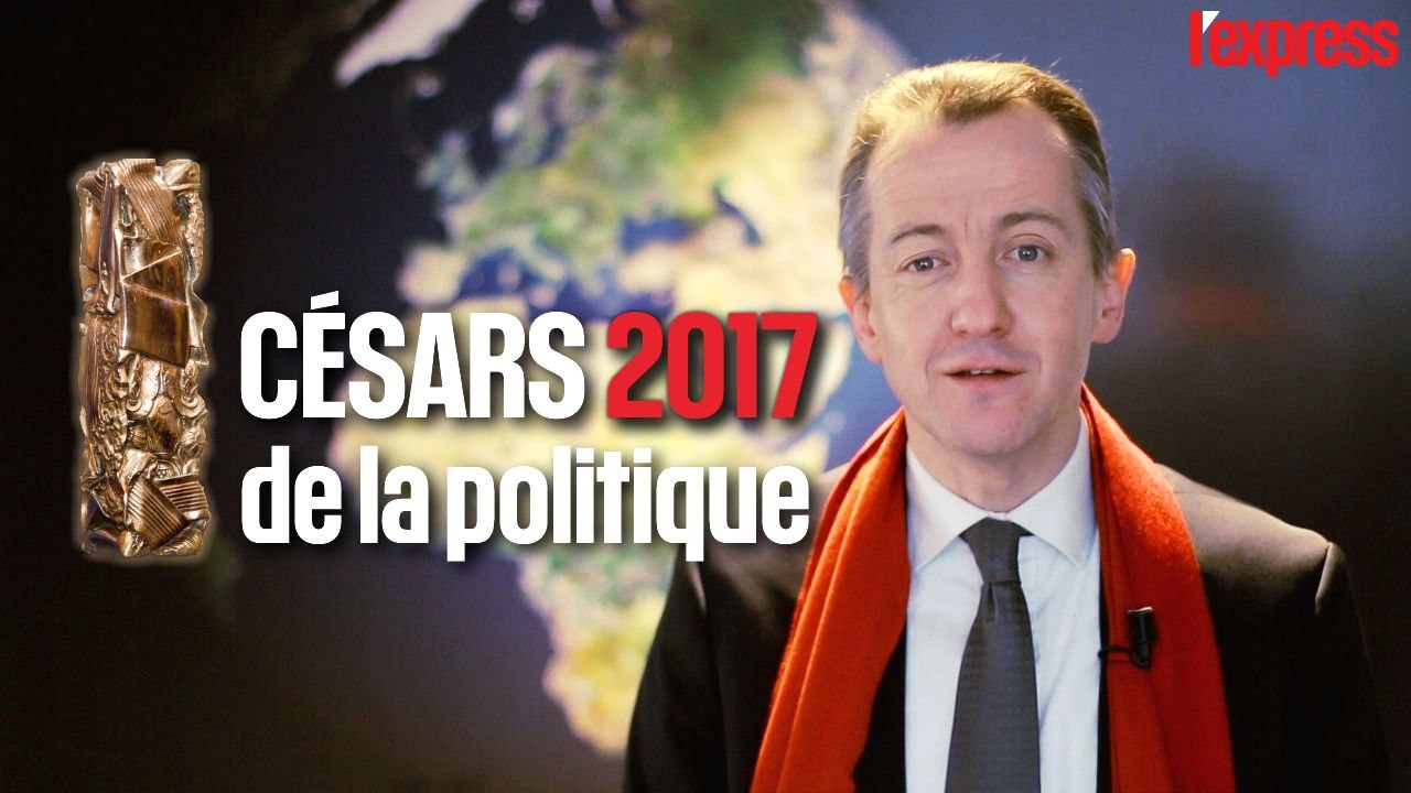 Christophe Barbier annonce les vainqueurs de Césars de la politique 2017