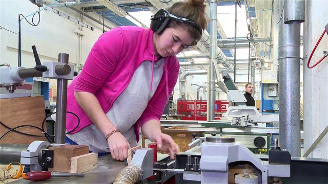 Les métiers du bois au Lycée François Mansart