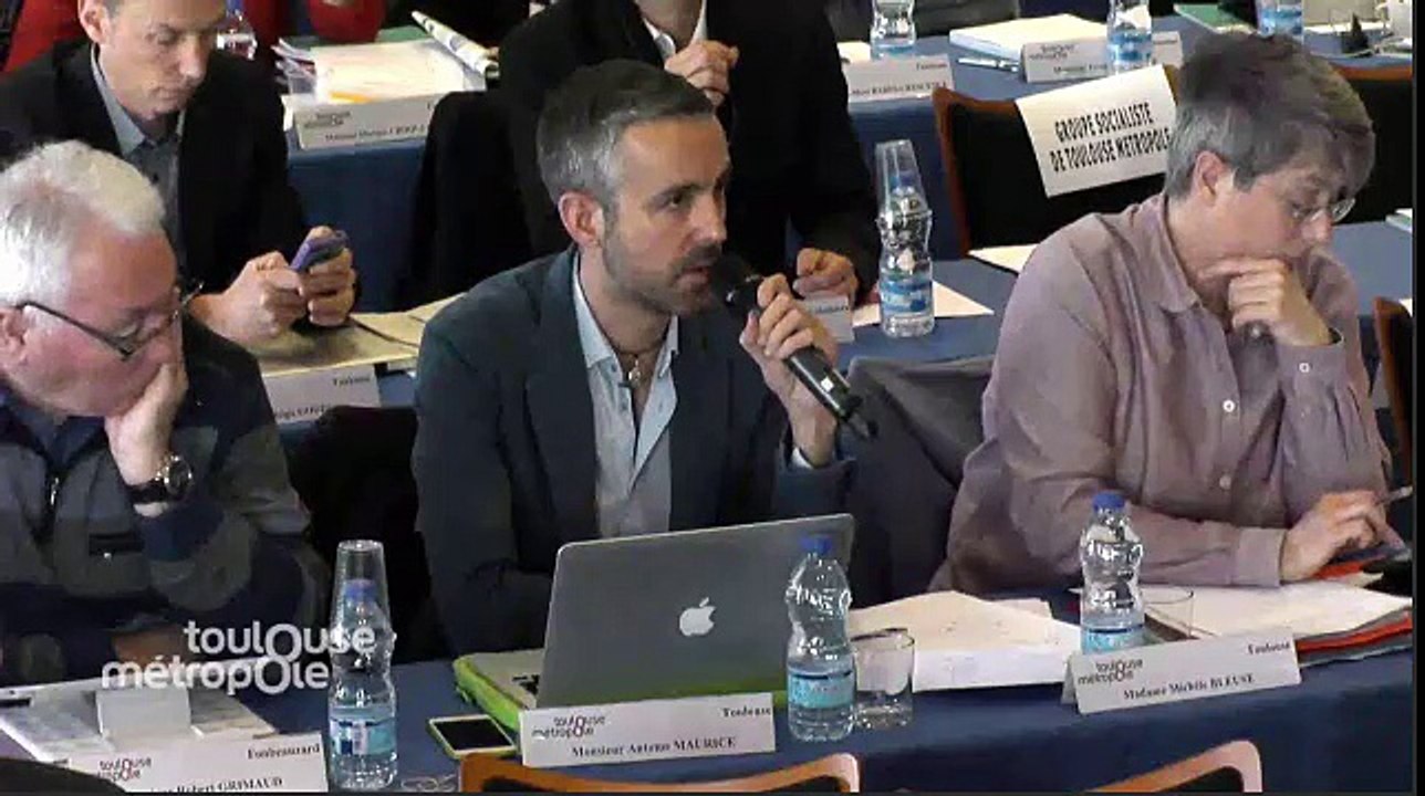 Conseil métropolitain du 23 février 2017 - Intervention d'Antoine Maurice sur la coopération avec Montpellier