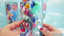 Disney Princess Frozen Elsa and Finding Nemo Chupa Chups Lolli Pop Ups, Pez Candy Shopkins Season 6