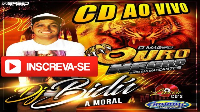 CD 2017 MARCANTE MAGNÍFICO OURO NEGRO AO VIVO METROPOLE DJ'S BIDÚ & JUNIOR ASSAYAG (07/01/2017