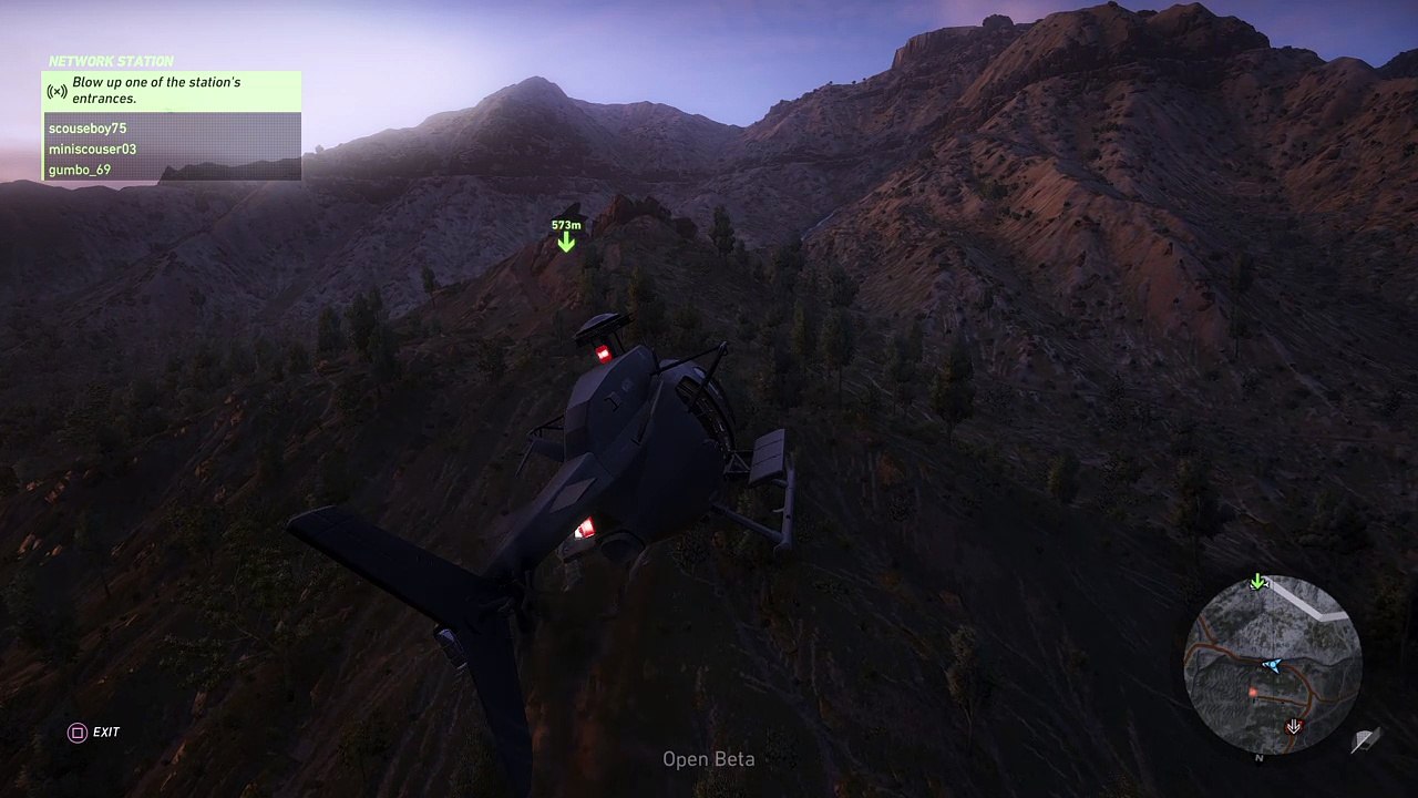 How NOT to park a chopper