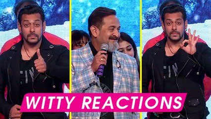 Mahesh Manjrekar Salman Khan WITTY Reactions | Best Moments | Rajshri Marathi
