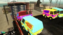 SPIDERMAN COLORES y SCOOBY DOO COLORES de DISNEY CARS RAYO MCQUEEN canciones infantiles PARA NIÑOS