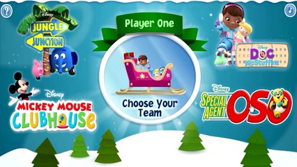 Corriendo a Través de La Nieve de Disney Junior Juegos HD