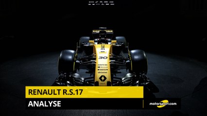 Analyse de la Renault F1 R.S.17 2017