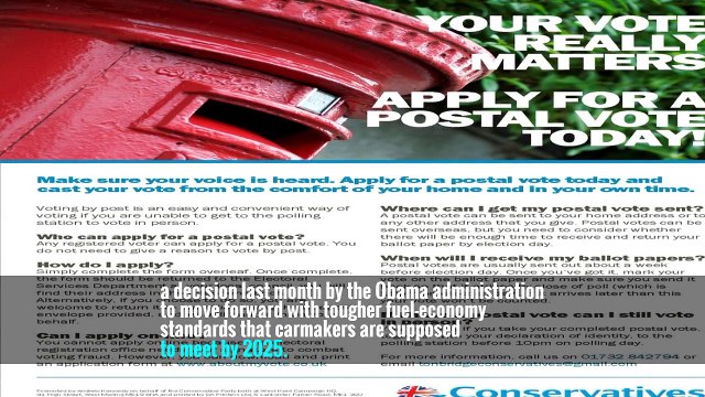 Two lobbying groups representing auto manufacturers have written letters urging the new head of the Environmental Protection Agency, Scott Pruitt, to reverse