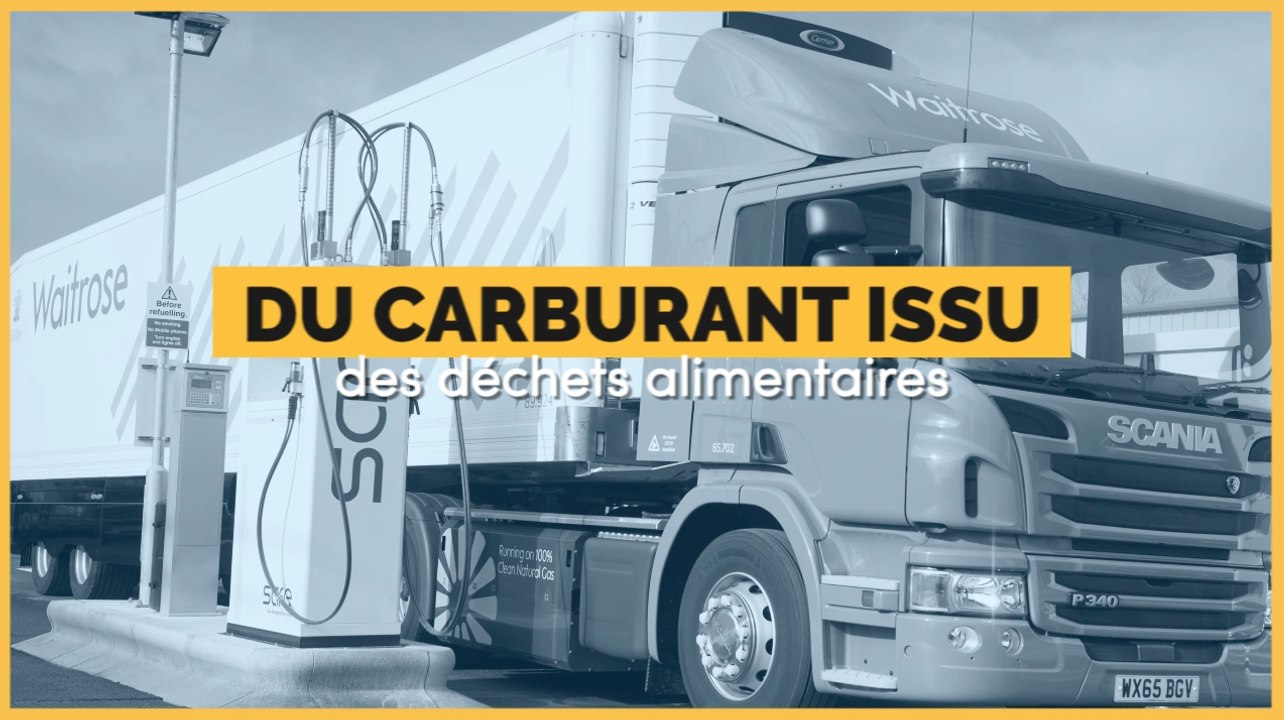 Cette entreprise utilise du carburant issu de déchets alimentaires pour ses camions de livraison