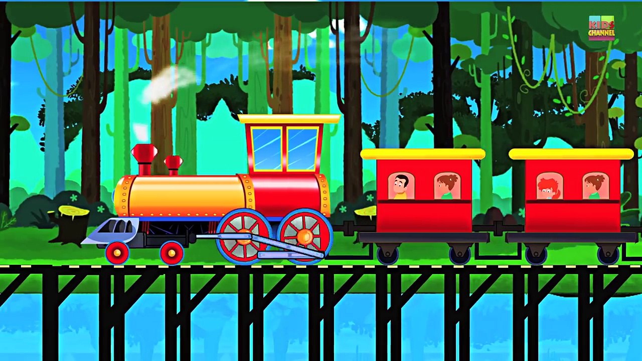 Trains _ Railway Vehicles _ Street Vehicles _ Learn Transports _ Baby Videos--fS7lHhNd4M