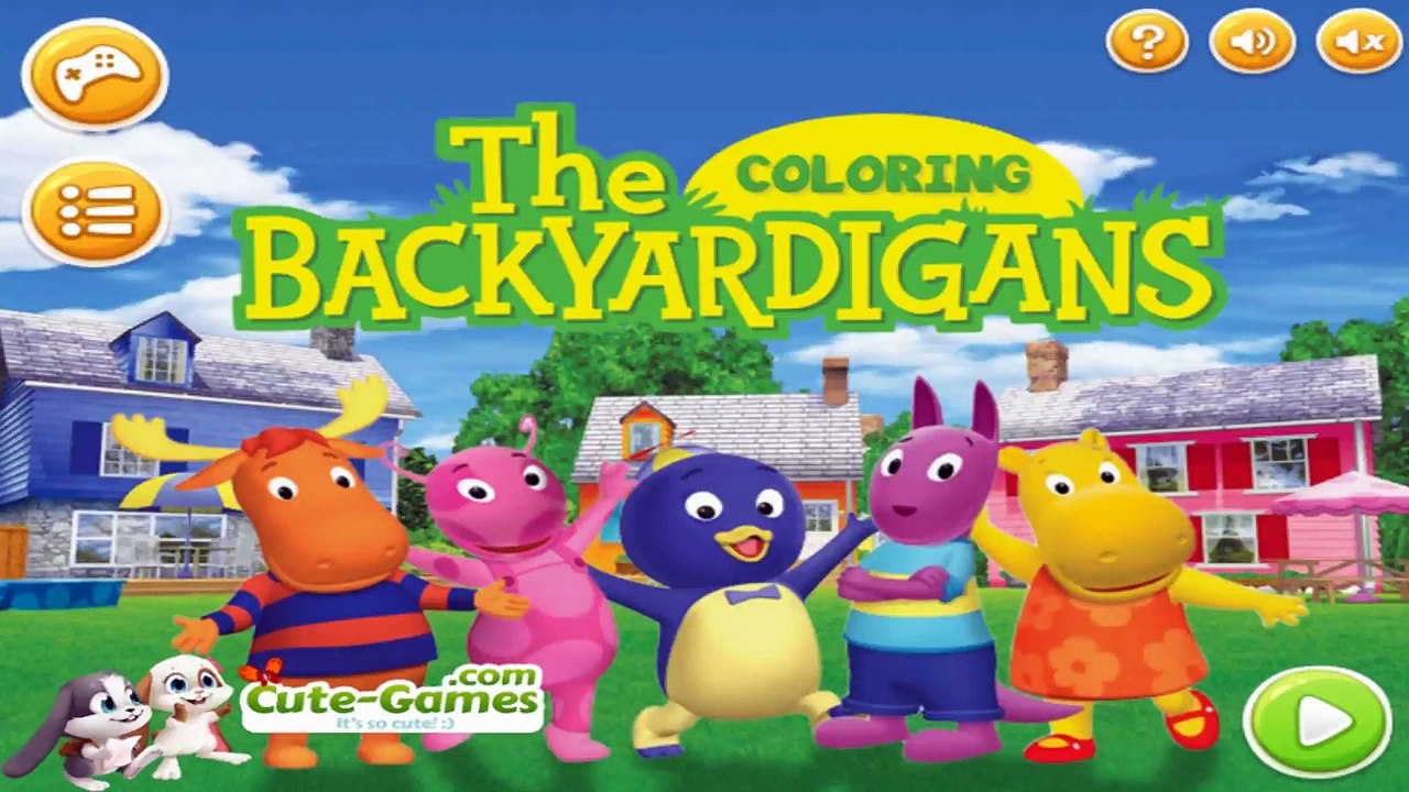 The Backyardigans Coloring Best Game for Little Kids