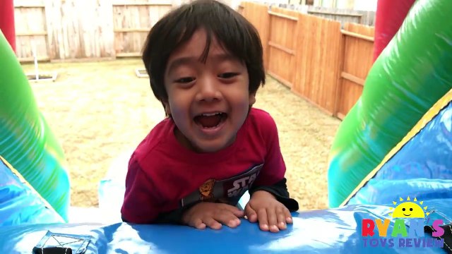 Inflatable Outdoor Playground for kids bounce house! Giant Slides Children Play Center Fun-_5RYvpuMGuY