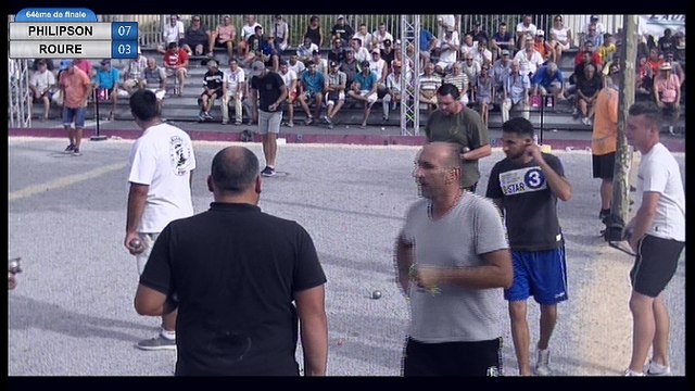 International à pétanque de Ruoms : 64ème PHILIPSON vs ROURE