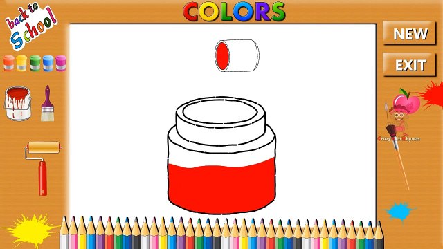 Colors for Children and Kids | Learn Nursery Basic Color Names with Pictures | Kids Learni