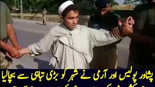 One More Time Pak Army & KPK Police Save Peshawar
