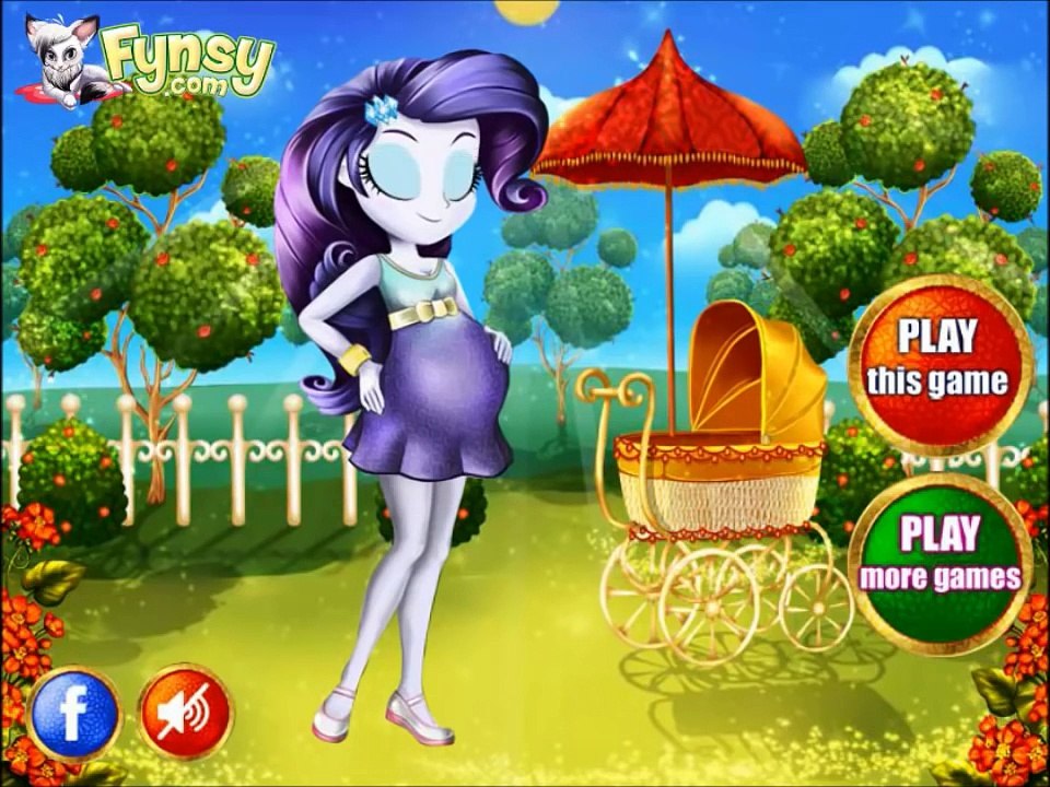 Equestria Girl Rarity Baby Birth - My Little Pony Episode - Pregnant ...