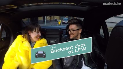 Marie Claire UK - The Backseat Chat - Henry Holland